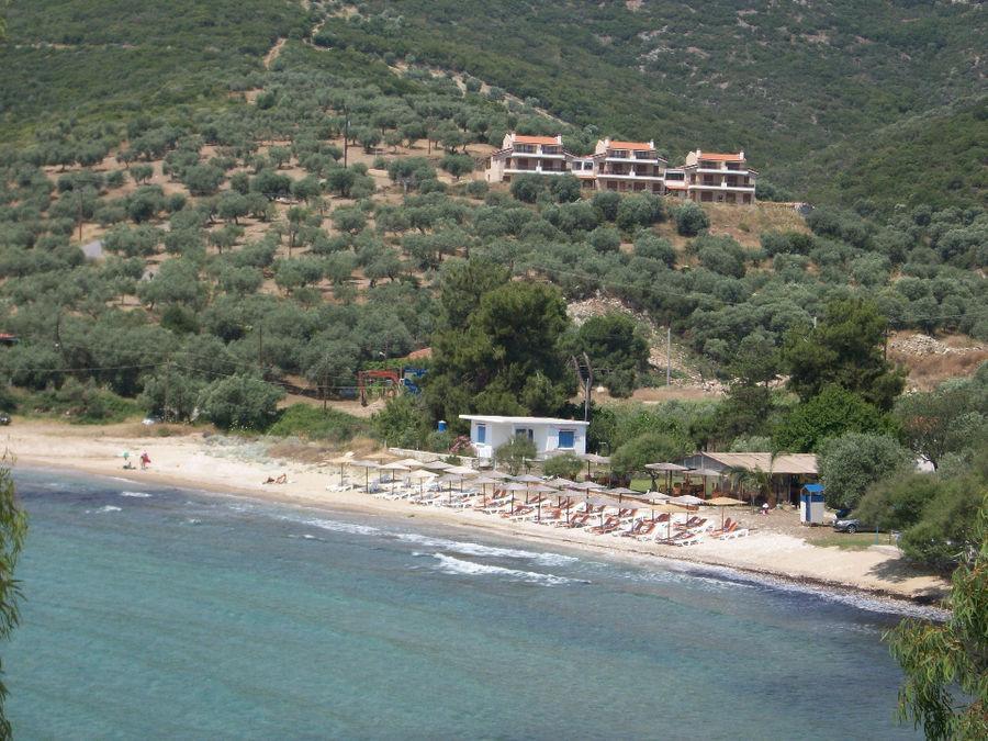House Kokkalas On The Beach Pyrgadikia Exteriör bild